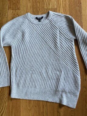 Simply Vera Vera Wang Womens Sweater Asymmetric Sweater Large Designer